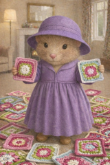 Woolly Hugs. A blanket for lovely wafflenose who has tragically lost her daughter. Can you help us please?