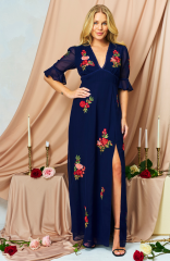 Are these dresses suitable for a London wedding guest, brown or red?