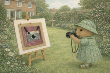 Part 2. Our blanket making for lovely waffle heads into its final stages.