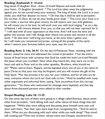 Sharing Sunday services