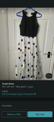 Are these dresses suitable for a London wedding guest, brown or red?