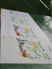 Limited edition Quentin Blake poster supporting Counterpoints Arts and Refugee Week