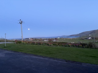 To ask if anyone lives on a small Scottish Island?