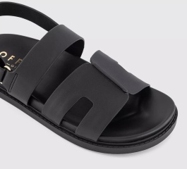 Flat sandals with straps that don't make me look like I'm 80