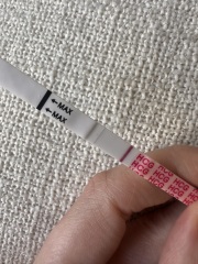 Evap line or very faint positive?