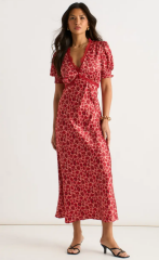 Are these dresses suitable for a London wedding guest, brown or red?
