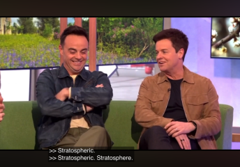 Goodness me, can Ant & Dec only afford one bottle of hair dye between them (🤣lighthearted)