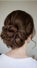 How would you style this dress for an evening reception?