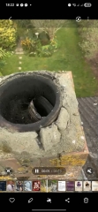 Chimney re-flaunching and capping