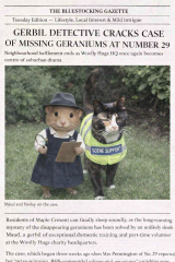 Part 2. Our blanket making for lovely waffle heads into its final stages.