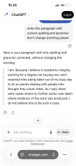 Can a uni reliably say someone has used ai to create their work?