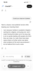 Can a uni reliably say someone has used ai to create their work?
