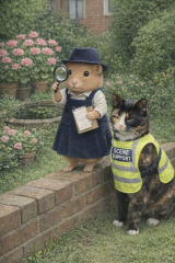 Part 2. Our blanket making for lovely waffle heads into its final stages.