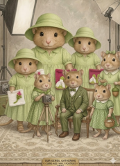 Part 2. Our blanket making for lovely waffle heads into its final stages.