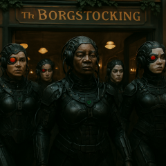 The Bluestocking: To the moon and back gerbil style.