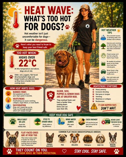 Dogs being walked when it’s too hot - do you say anything?