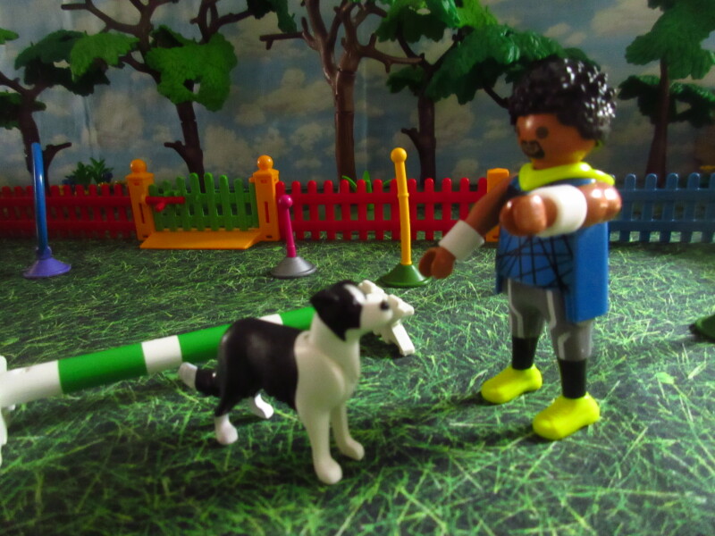 It's Springtime in Eastgate Park for the Playmobil people in our house...