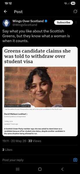 Scottish Greens being sexist again
