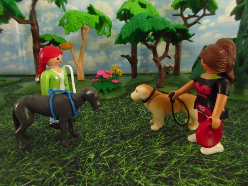 It's Springtime in Eastgate Park for the Playmobil people in our house...