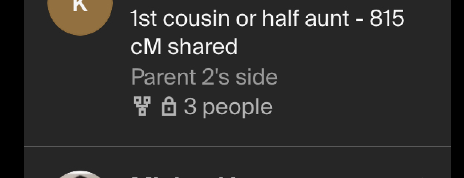 Ancestry DNA says my youngest sister may be a half sibling