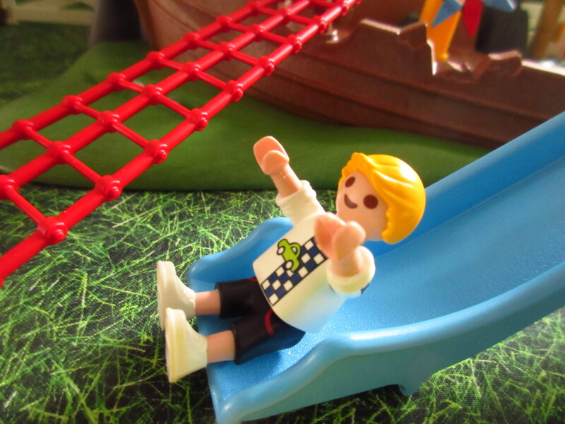 It's Springtime in Eastgate Park for the Playmobil people in our house...