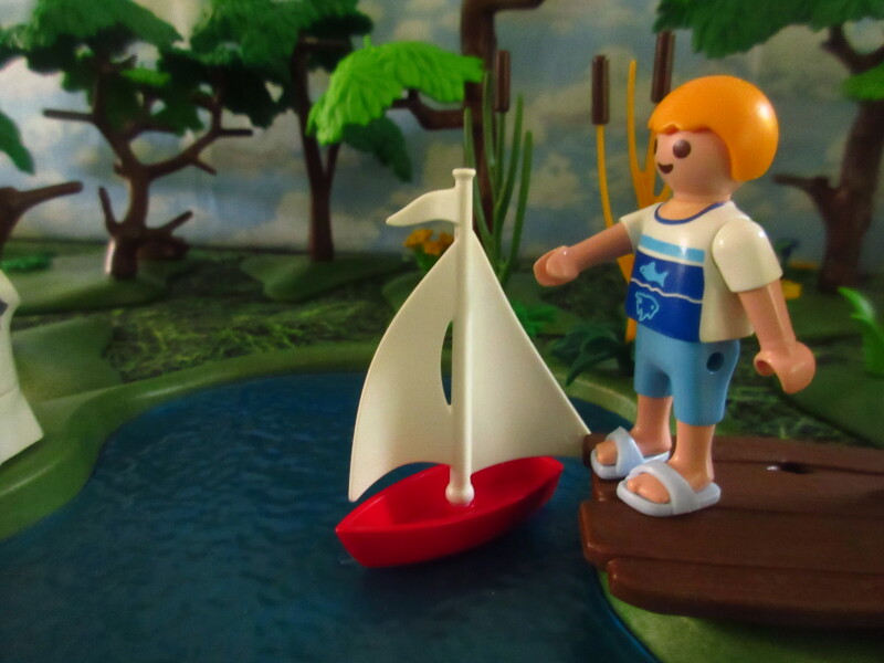 It's Springtime in Eastgate Park for the Playmobil people in our house...