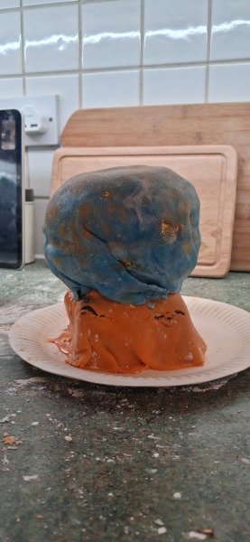 How can I make this 'Bulge Cake' look more realistic?