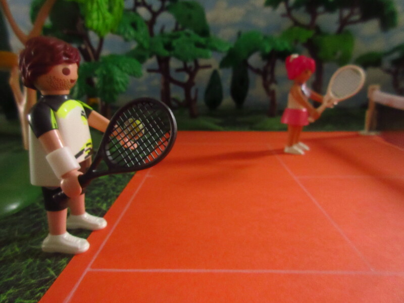 It's Springtime in Eastgate Park for the Playmobil people in our house...