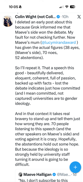 Cambridge university debate