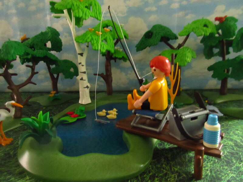 It's Springtime in Eastgate Park for the Playmobil people in our house...