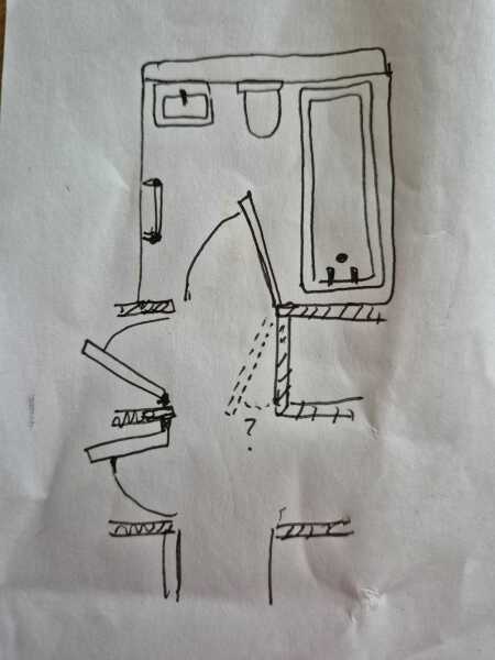 Should we reverse bathroom door? (With diagram)