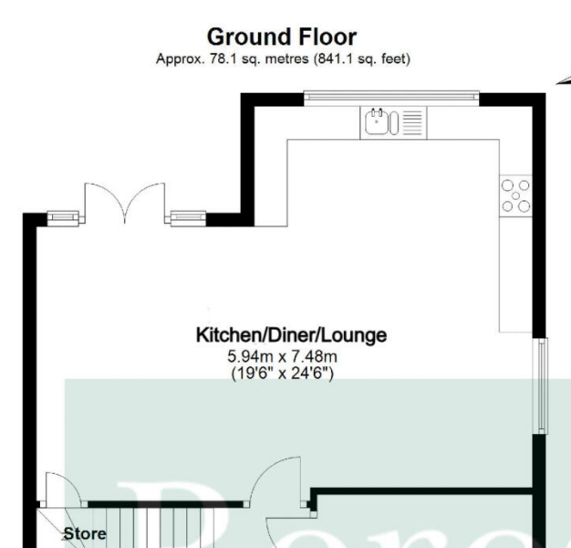 How to make a neutral, open plan space more homely