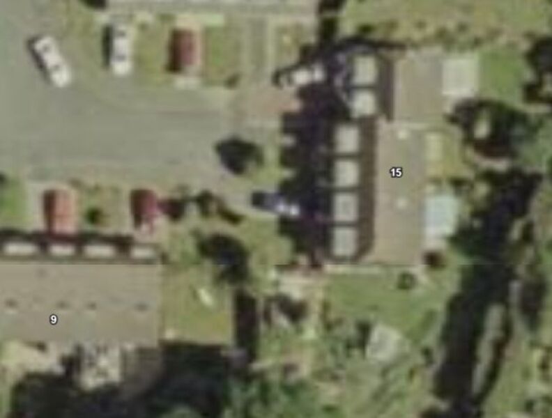 Neighbours made driveway over new home’s boundary.