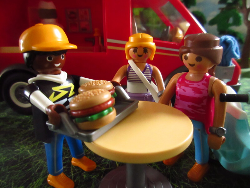 It's Springtime in Eastgate Park for the Playmobil people in our house...