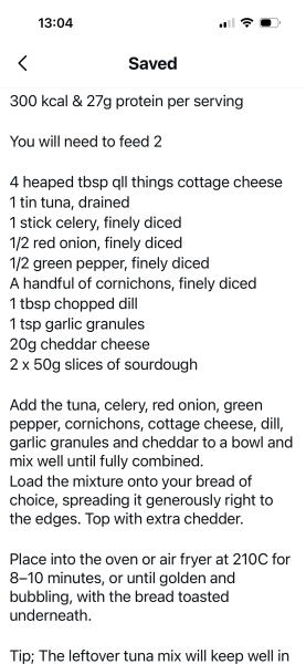 What’s your current favourite sandwich?