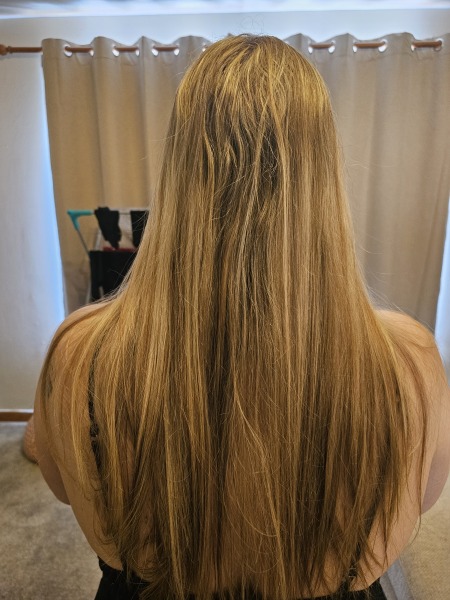 Hair disaster with photo 😭