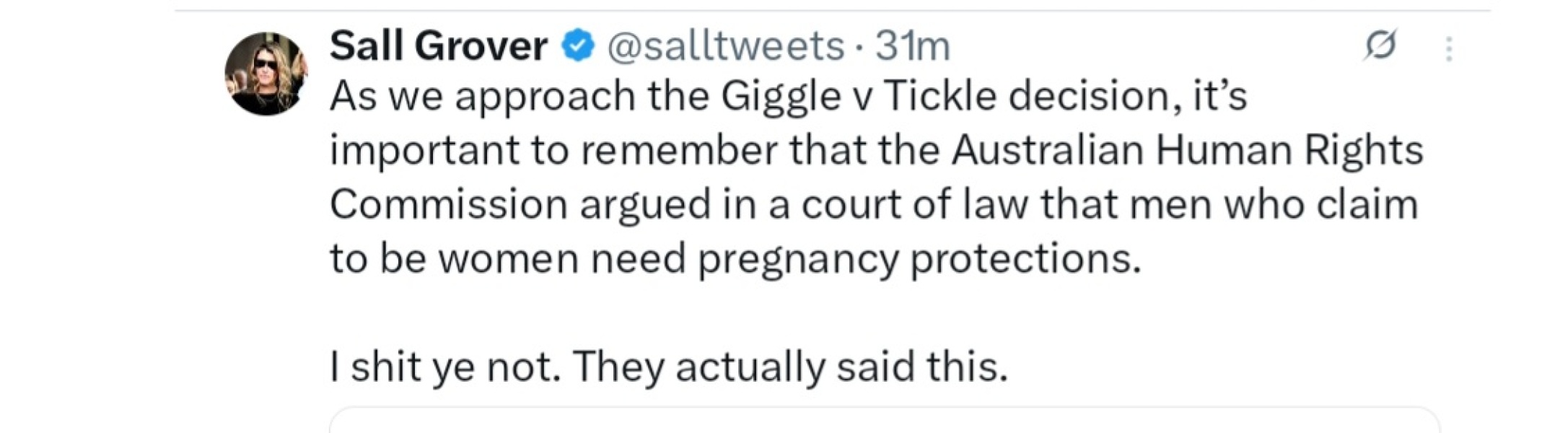 Giggle v Tickle  Friday 15th May  2pm AEST