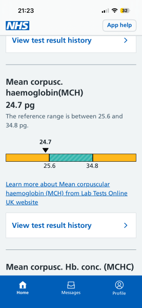 Are these blood test levels worrying?