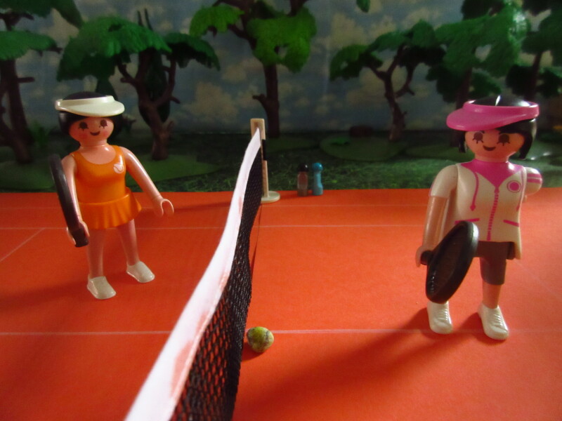 It's Springtime in Eastgate Park for the Playmobil people in our house...