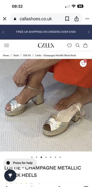 The comfiest gold evening sandals you’ve ever had ….