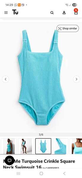 Plus size swimwear