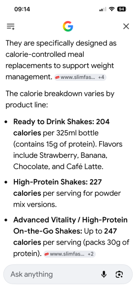 Has anyone switched to meal replacement shakes for weight loss?