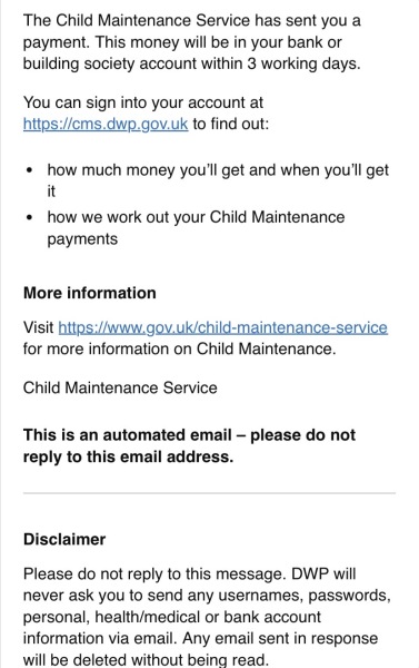 AIBU to think my children would not care about £7 maintenance?