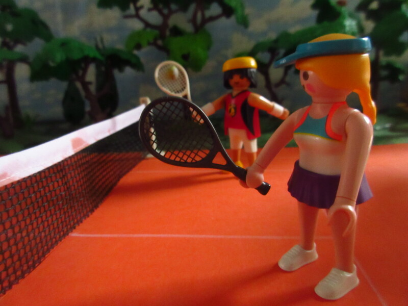 It's Springtime in Eastgate Park for the Playmobil people in our house...