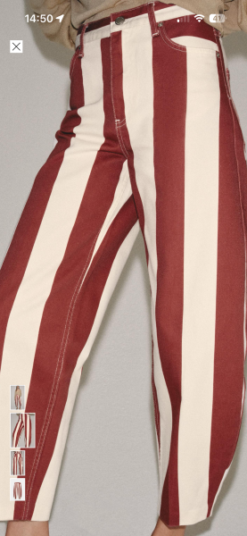 Striped trousers - nice or Andy Pandy?