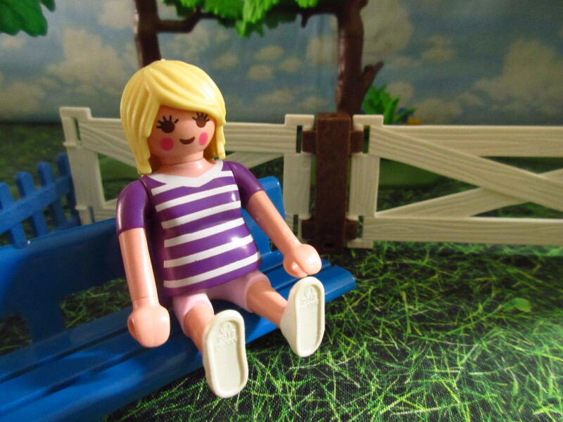 It's Springtime in Eastgate Park for the Playmobil people in our house...