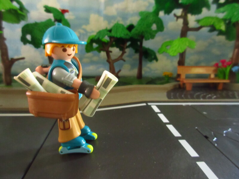 It's Springtime in Eastgate Park for the Playmobil people in our house...