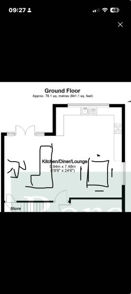 How to make a neutral, open plan space more homely