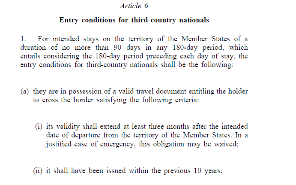 Would you get a new passport in these circs?