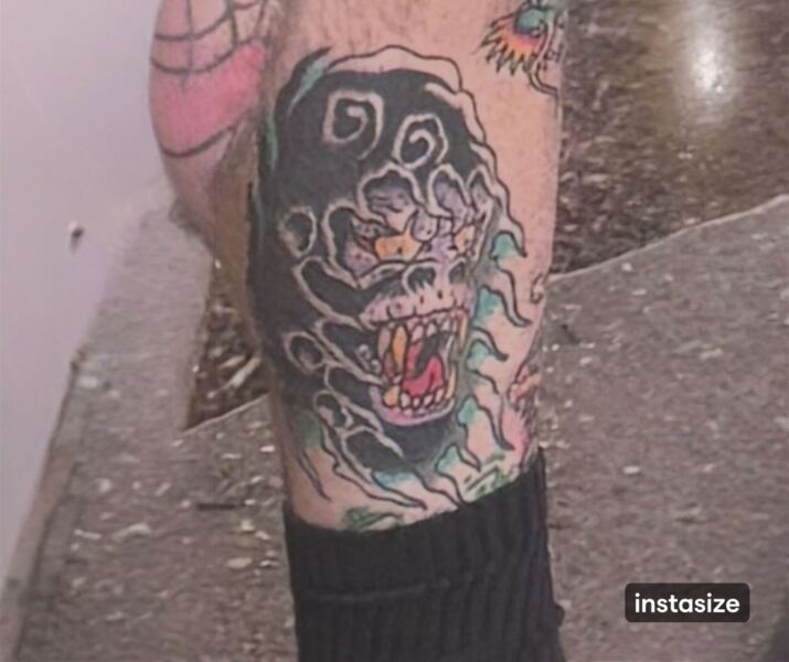 Partners horrible tattoo addiction